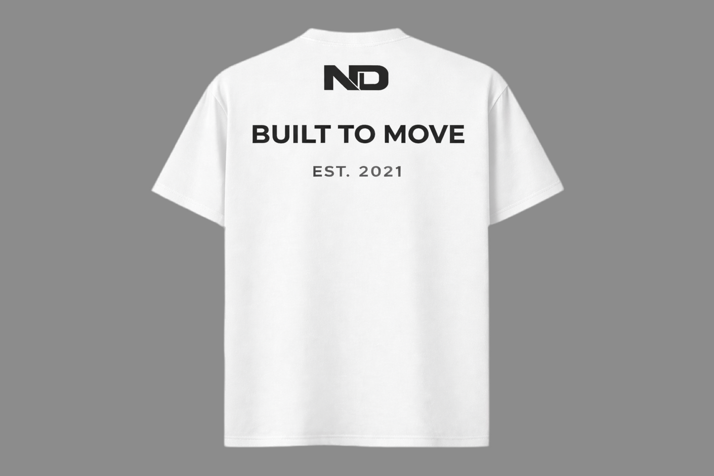 Built to Move Training Tee - Core White