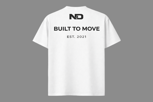 Built to Move Training Tee - Core White